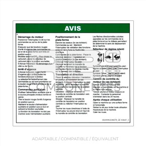 AUTOCOLLANT COMPATIBLE GE-43647FR_C