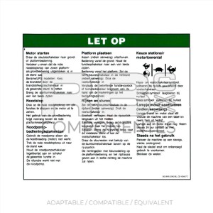 AUTOCOLLANT COMPATIBLE GE-43647DU_C