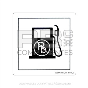 AUTOCOLLANT COMPATIBLE REF GE-28158 D