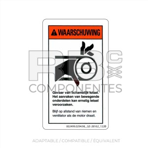 AUTOCOLLANT COMPATIBLE REF GE-28162 C (HOLLAND)
