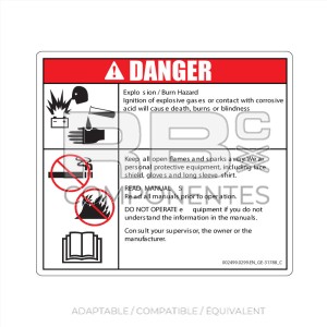 AUTOCOLLANT COMPATIBLE REF. GE 31788 (ANGLAIS)