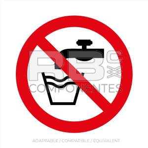 AUTOCOLLANT ISO 7010 - EAU NON POTABLE