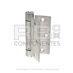 CHARNIÈRE DE 3  TROUS POUR PORTE D'ACCÈS AUX NACEL