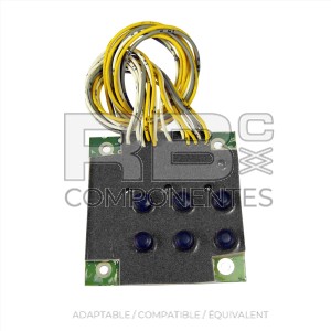 CARTE DE 6 BOUTONS ET 4 LEDS