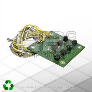 CARTE 7 BOUTONS / 8 LED (REPARÉ)