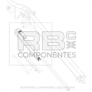 CHAINE PORTE-CABLES COMPATIBLE GE 94775