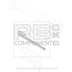 CHAINE PORTE-CABLES COMPATIBLE GE 106947