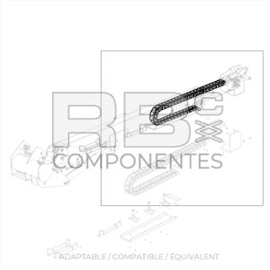 CHAINE PORTE-CABLES AD/CO/EQ HL 4000075320