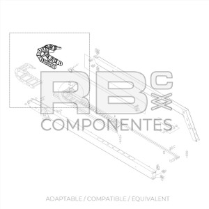 CHAINE PORTE-CABLES COMPATIBLE JL 1001099837