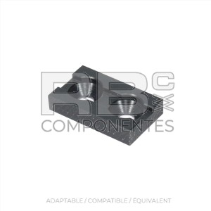 PATIN RECTANGULAIRE 50X30X10MM