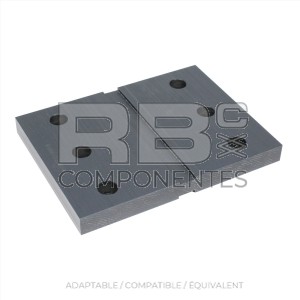 PATIN RECTANGULAIRE 200X150X19MM