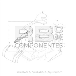CAPOT ARRIERE COMPATIBLE HL 154A146700