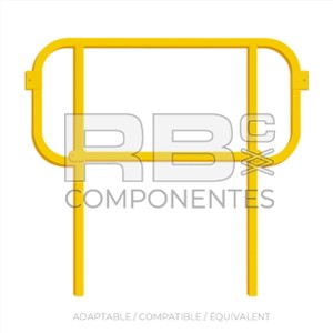 Nº5 - BARRIERE ARRIERE DU PANIER  ADAPTABLE CLIEN