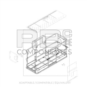 PANIER RECONSTR (PAS DE SOL) AD/CO/EQ GE 1274859GT
