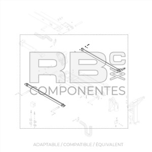 BARRA AD/CO/EQ GE 36054-SGT (SUTITUIR AMBAS)