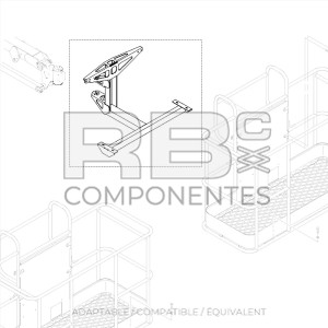 SUPPORT PANIER COMPATIBLE AD/CO/EQ GE 54510SGT