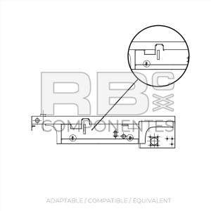 CAPOT LATERAL GAUCHE AD/CO/EQ E HL COMP 10N