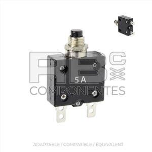 FUSIBLE THERMIQUE DE 5 A.