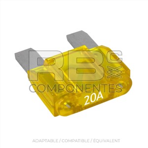 FUSIBLE DE FICHE MAX. 20 A