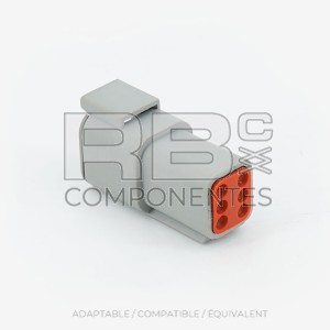CONECTOR DEUTCHS H/DTM04-6P CUADRO RB017058