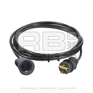 RALLONGE POUR CHARGEMENT DE BATTERIES, SECTION 3X1