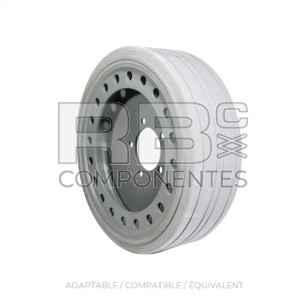 ROUE DIMENSIONS 406 X 127  AVEC DISQUE DE FREIN SJ
