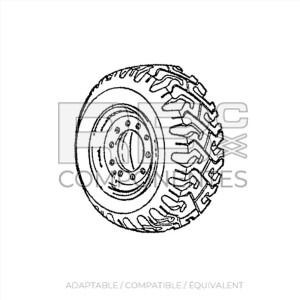 ROUE  ADAPTABLE JL 0271616 LH, 15-19.5 PR16