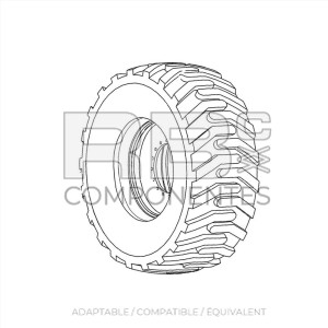 ROUE DROITE COMPLETE ADAPTABLE JL 1350SJP 0272055