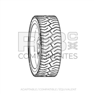 ROUE  14X17. 5 -  REF 2326014580