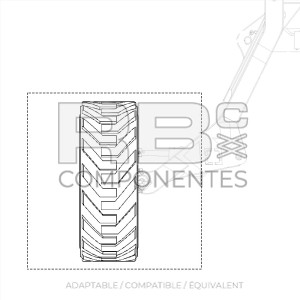 ROUE  ADAPTABLE GE 50032