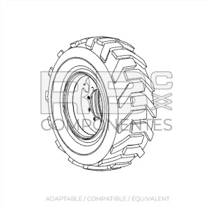 ROUE  ADAPTABLE REF GE 45093GT