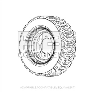 ROUE  12-32. 5, LH  ADAPTABLE REF 125178