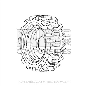 ROUE ADAPTABLE REF 1260036