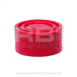 PROTECTEUR POUSSI?RE  ROUGE POUR POUSSOIR.