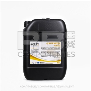 ACEITE MOTOR 15W40 - SIN FILTRO PARTICULAS 20L