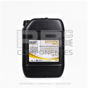 ACEITE MOTOR 15W40 - CON FILTRO PARTICULAS 20L