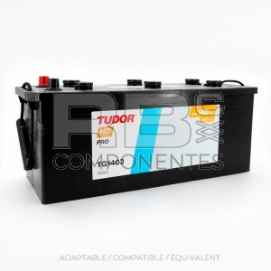 BATTERIE DÉMARR TUDOR STANDARD 140AH 513x189x223