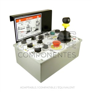 PUPITRE SUPÉRIEUR COMPLET. 
(TÉLÉMÉCANIQUE).