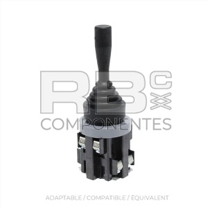 MANIPULATEUR  2 AXES AVEC RETOUR, 4 NO 6A-250V